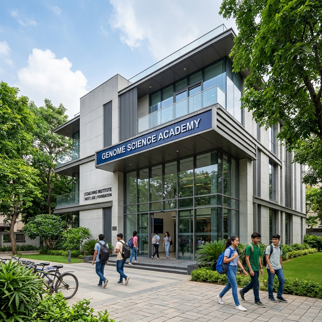 Genome Science Academy Building Facade